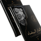 Coque Casablanca — Marbre Noir & Or | ATLAS