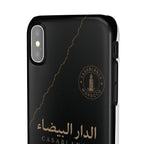 Coque Casablanca — Marbre Noir & Or | ATLAS