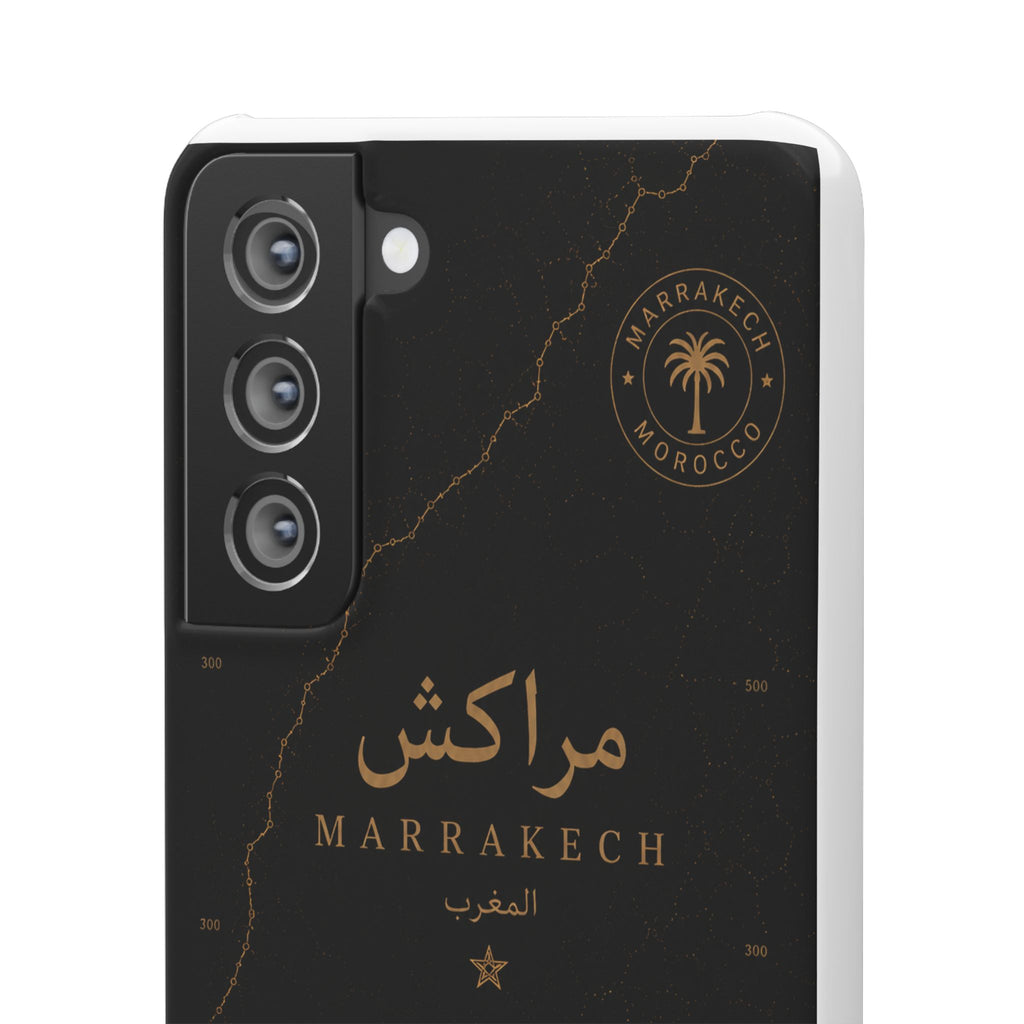 Coque Marrakech — Marbre Noir & Or | ATLAS
