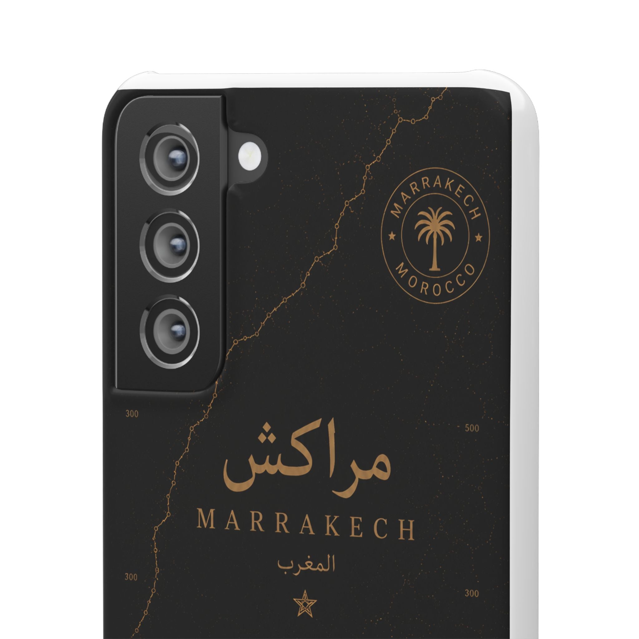 Coque Marrakech — Marbre Noir & Or | ATLAS