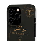 Coque Marrakech — Marbre Noir & Or | ATLAS