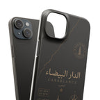Coque Casablanca — Marbre Noir & Or | ATLAS
