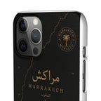 Coque Marrakech — Marbre Noir & Or | ATLAS
