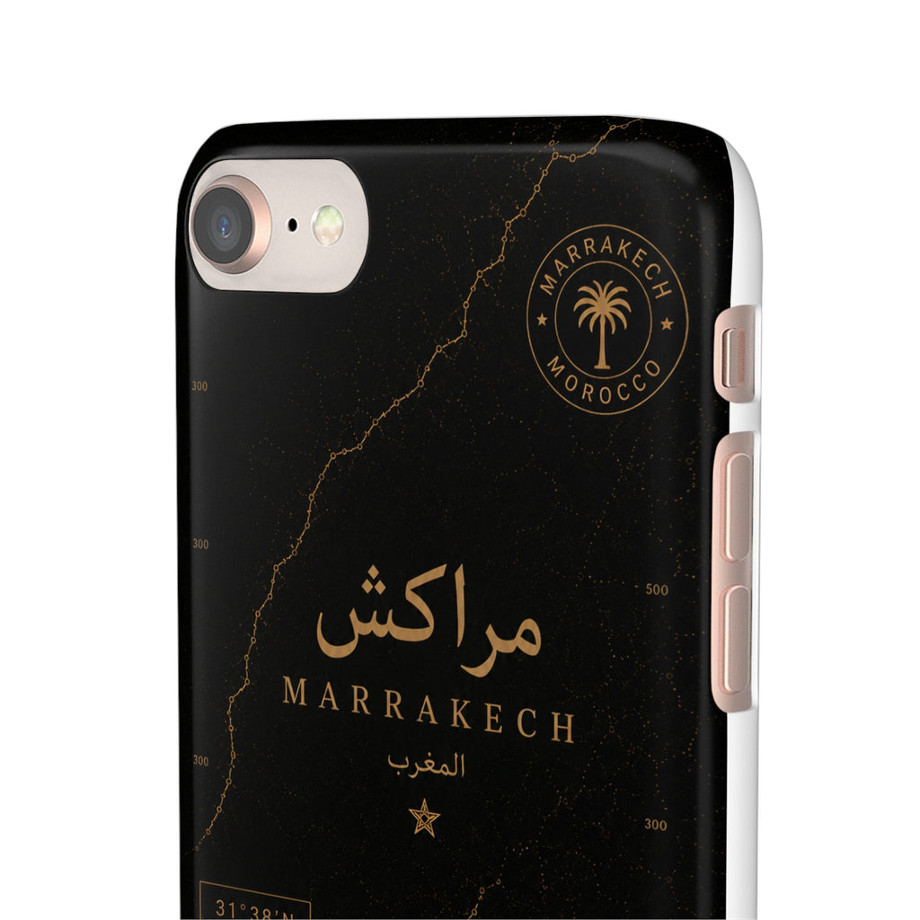 Coque Marrakech — Marbre Noir & Or | ATLAS
