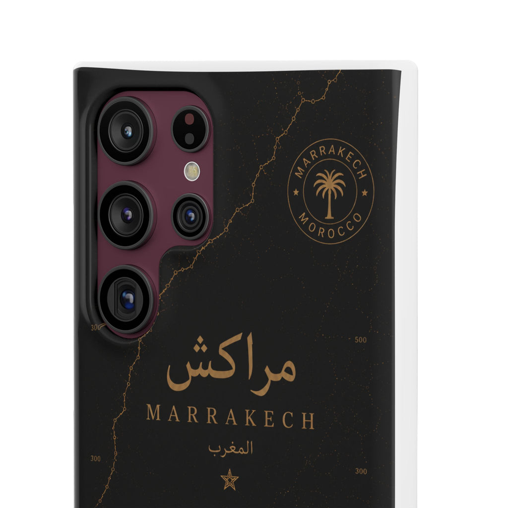 Coque Marrakech — Marbre Noir & Or | ATLAS