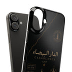 Coque Casablanca — Marbre Noir & Or | ATLAS