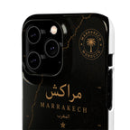 Coque Marrakech — Marbre Noir & Or | ATLAS