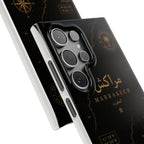 Coque Marrakech — Marbre Noir & Or | ATLAS