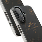 Coque Marrakech — Marbre Noir & Or | ATLAS