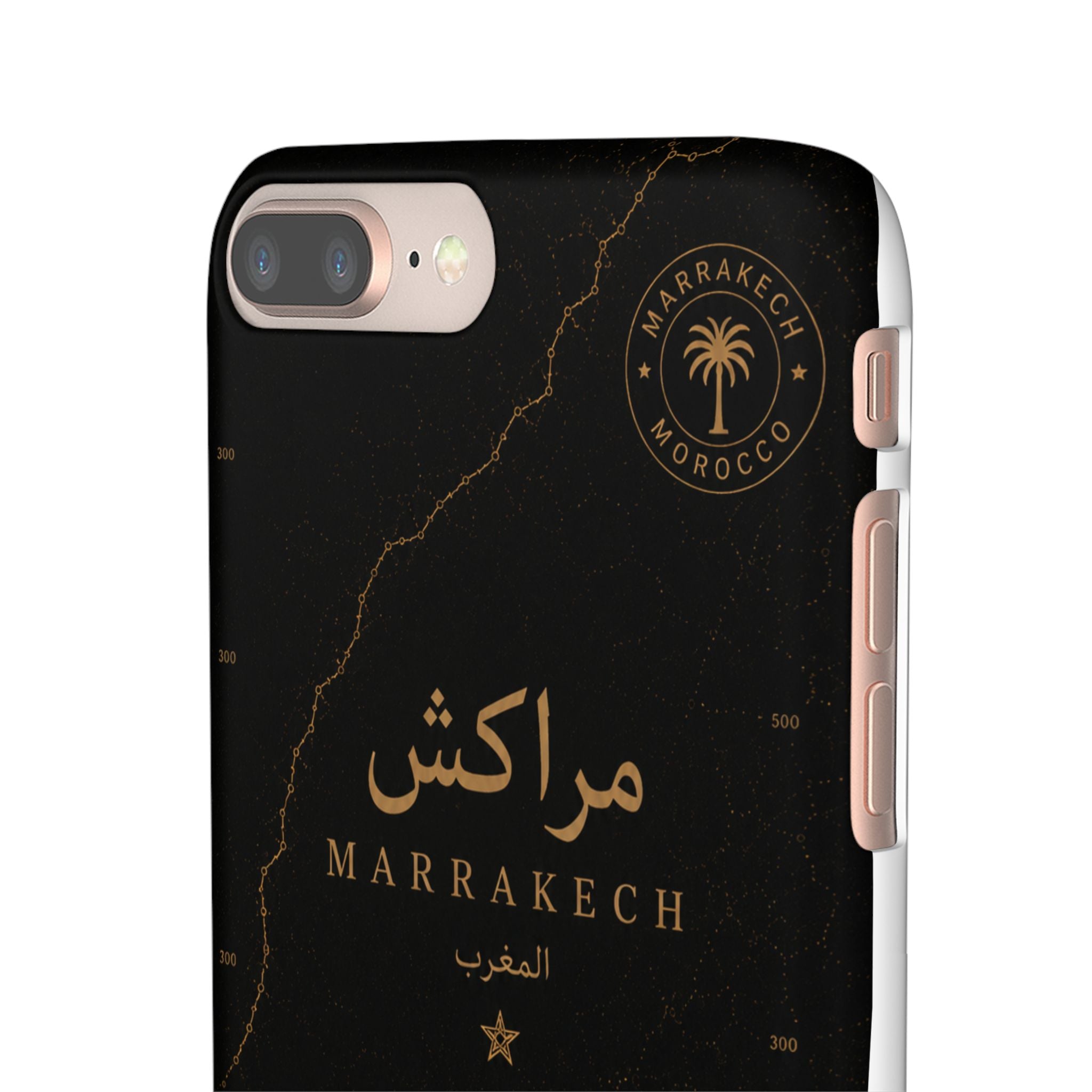 Coque Marrakech — Marbre Noir & Or | ATLAS