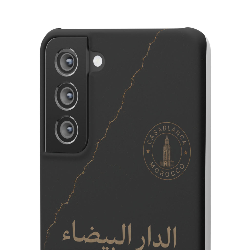 Coque Casablanca — Marbre Noir & Or | ATLAS