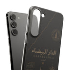 Coque Casablanca — Marbre Noir & Or | ATLAS