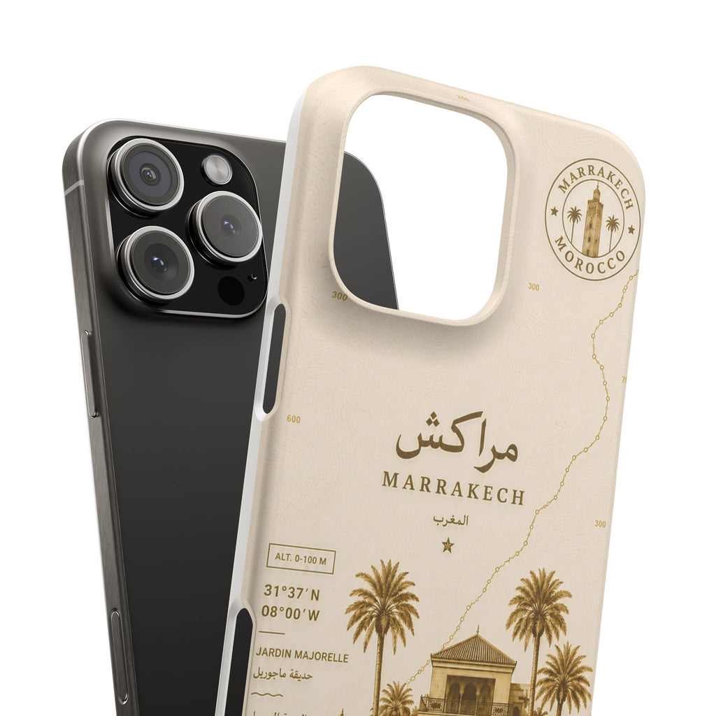 Coque Marrakech — Jardin Majorelle, Édition Sépia | ATLAS
