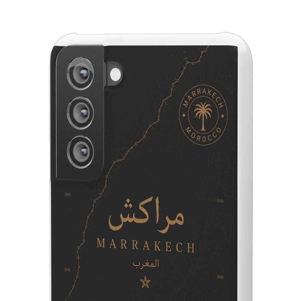 Coque Marrakech — Marbre Noir & Or | ATLAS