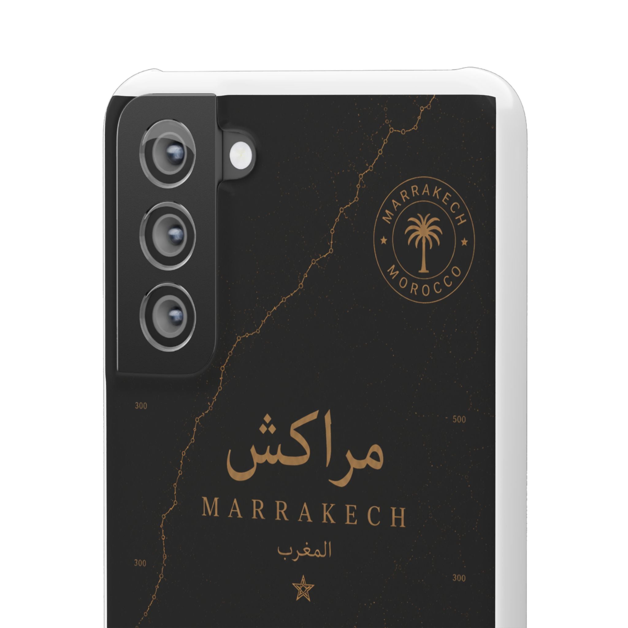 Coque Marrakech — Marbre Noir & Or | ATLAS