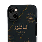 Coque Nador — Marbre Noir & Or | ATLAS