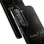 Coque Casablanca — Marbre Noir & Or | ATLAS