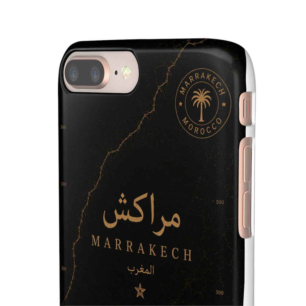 Coque Marrakech — Marbre Noir & Or | ATLAS